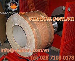 plastic film coiler / automatic / for extrusion lines