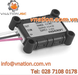 differential pressure transducer / ratiometric / for low differential pressure / HVAC