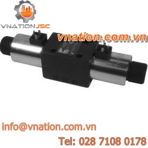 directional solenoid valve / hydraulic / control