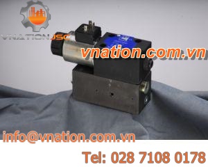 proportional relief valve / pilot-operated