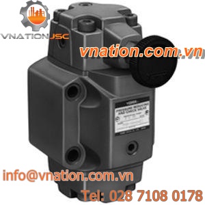 piston check valve / pressure reducing