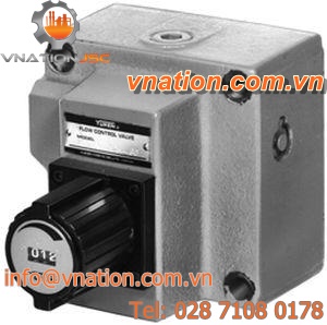 flow control check valve / compact