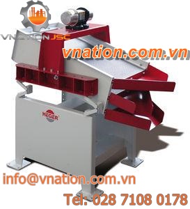 linear vibrating screener / for bulk materials / for seeds and grains