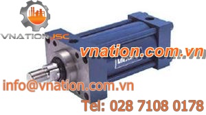 pneumatic cylinder / hydraulic / flexible / double-acting