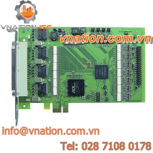 digital I/O card / PCI Express / 64-I/O