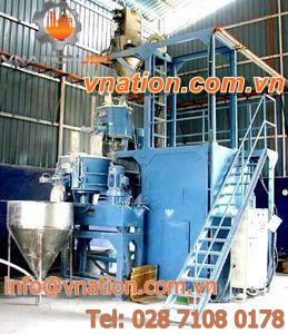 paddle mixer / batch / high-speed / for powders