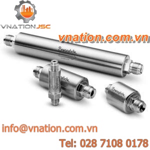 gas filter / in-line / ultra-high-purity (UHP) / pressure