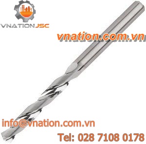 solid drill bit / for aluminum / carbide / helical