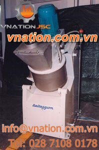 rotor-stator mixer / batch / with rotating bowl