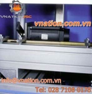profile extrusion line filler and cutting unit / for pipe extrusion lines