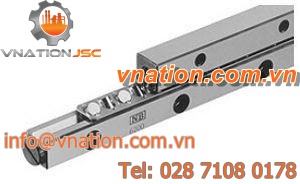 guide rail / steel / crossed roller