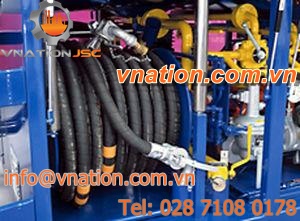 chemical product hose / for pharmaceutical applications / transport / elastomer