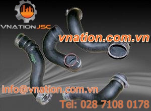 air pipe / for compressed air / plastic