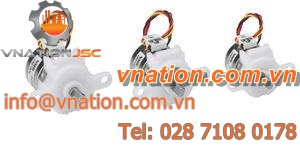 stepper electric gearmotor / coaxial / planetary / permanent magnet