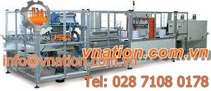 automatic shrink wrapping machine / high-speed / with shrink tunnel