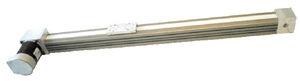 compact linear guide / aluminum / with belt transmission