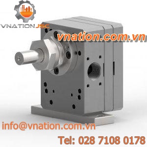 chemical pump / external-gear / stainless steel / metering