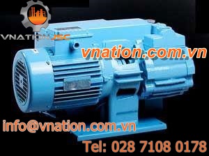 rotary vane vacuum pump / oil-injected / single-stage / industrial