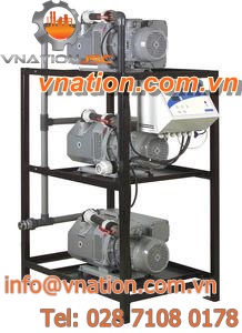 lubricated vacuum station / for hospital networks / medical