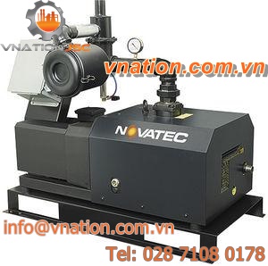 lubricated vacuum pump / single-stage / for pneumatic conveying / industrial