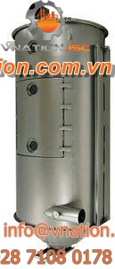 drying hopper / for plastics / for pellets