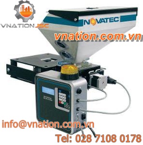 gravimetric feeder / continuous / for extruders / for presses