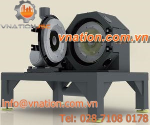 centrifugal mill / disc / waste / horizontal