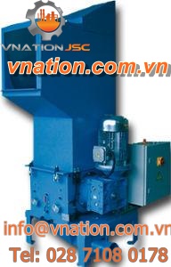 blade mill / for powders / horizontal / for plastics recycling