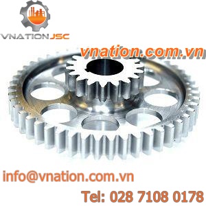 cylindrical gear / conical / straight-toothed