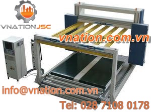 CNC cutting machine / plastic / for foam panels / knife
