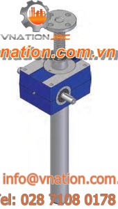 worm screw jack / trapezoidal screw / rotating screw / translating screw