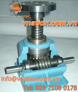 worm screw jack / motorized / trapezoidal screw / translating screw