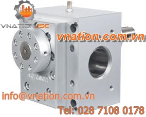 chemical pump / gear / linear / for plastic melt