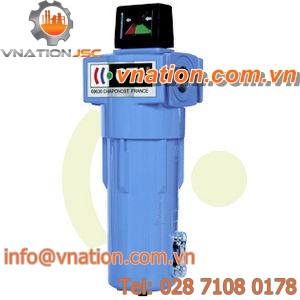 compressed air filter / in-line / for dryers