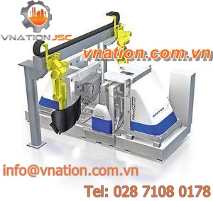 automated resin infusion system for composite parts manufacturing