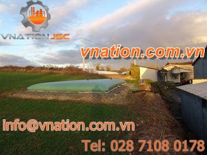 effluent cistern / slurry / for sewage sludge / flexible