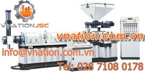compounding extruder / for HDPE / single-screw