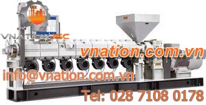 compounding extruder / for PE / for PP / single-screw