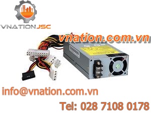 AC/DC power supply / 1U / closed frame / external