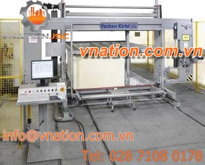CNC cutting machine / plastic / band-knife / contour