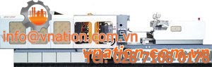 horizontal injection molding machine / electric / hydraulic / rotating table