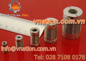 bellows coupling / flexible / nickel