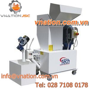 knife plastic granulator / rotor / mobile / compact