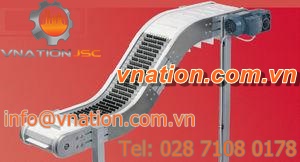 the food industry conveyor / U type / modular / inclined