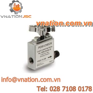 manual valve / metering / in-line