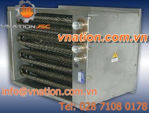 duct heater / for process gas / electric / convection
