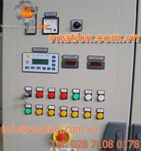 heating element control panel / stainless steel