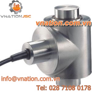 compression load cell / canister / stainless steel / compact