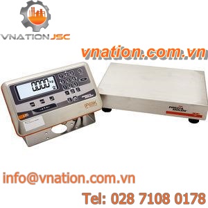 platform scales / benchtop / with LCD display / IP69