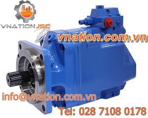 piston pump / variable-displacement / handling